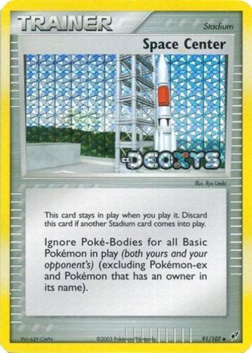 Space Center (91/107) (Stamped) [EX: Deoxys] - for just $6.15! 