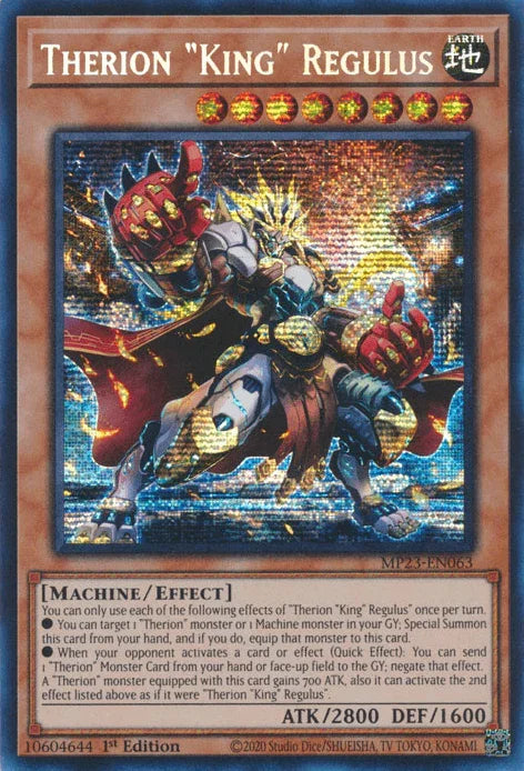 Therion "King" Regulus [MP23-EN063] Prismatic Secret Rare - for just $1.05! 