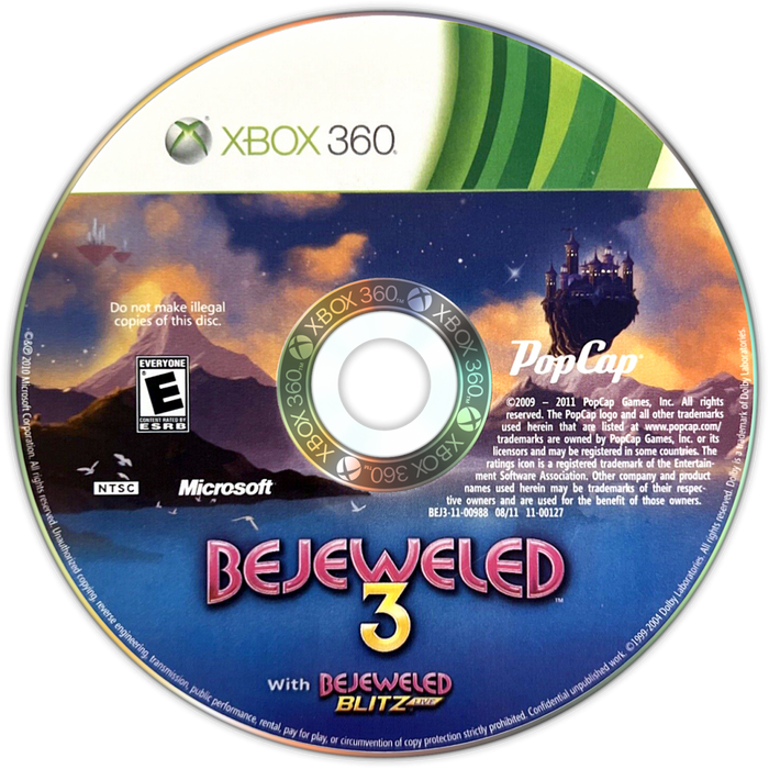 Bejeweled 3 – Xbox 360 (X360) - for just $0! 