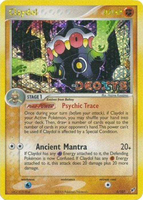 Claydol (5/107) (Stamped) [EX: Deoxys] - for just $7.55! 