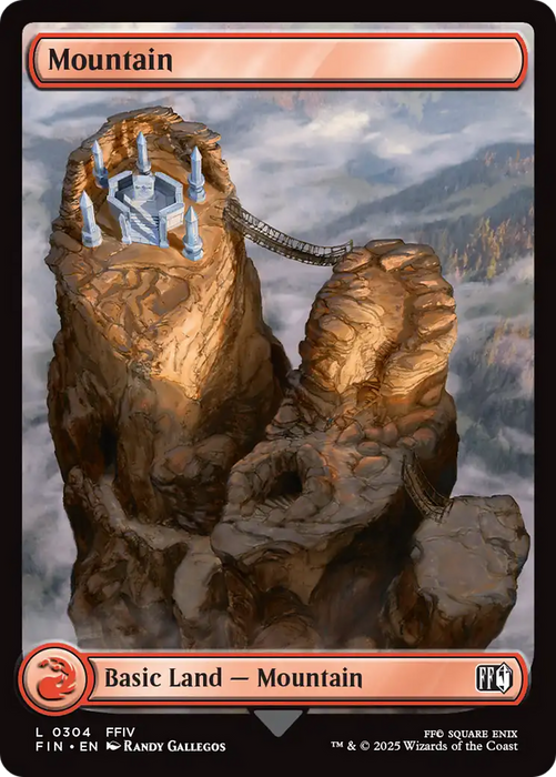 Mountain (FIN-304) - FINAL FANTASY Foil - for just $0.07! 