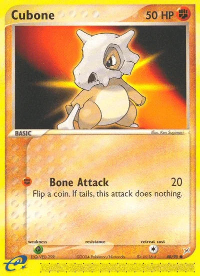 Cubone (40/95) [EX: Team Magma vs Team Aqua] - for just $7.60! 