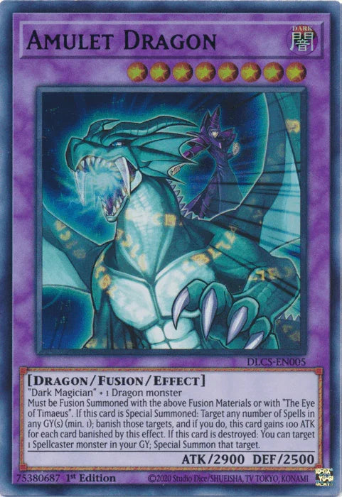 Amulet Dragon (Purple) [DLCS-EN005] Ultra Rare - for just $0.35! 