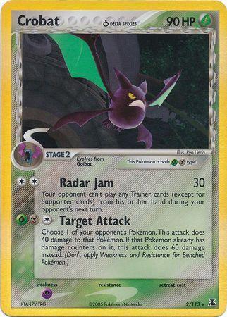 Crobat (2/113) (Delta Species) (Stamped) [EX: Delta Species] - for just $32.40! 