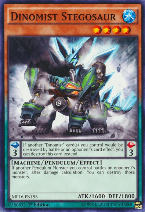Dinomist Stegosaur [MP16-EN193] Common - for just $0.10! 