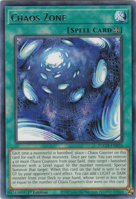 Chaos Zone [TOCH-EN056] Rare - for just $0.10! 