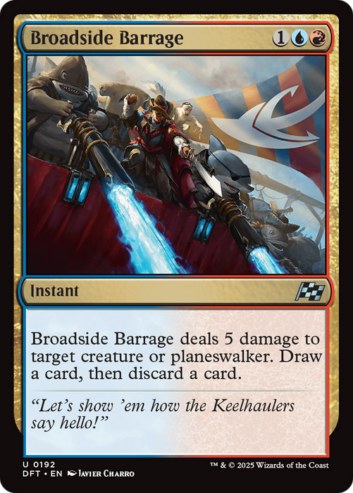 Broadside Barrage (DFT-192) - Aetherdrift - for just $0.10! 