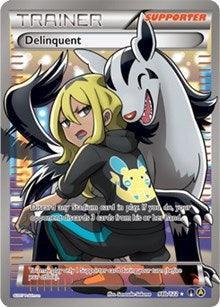 Delinquent (98b/122) (Full Art) (Alternate Art Promo) [XY: BREAKpoint] - for just $18.90! 