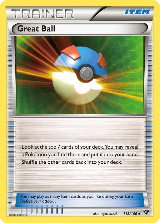 Great Ball (118/146) [XY: Base Set] - for just $0.10! 