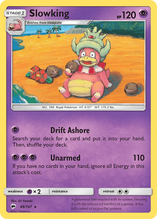 Slowking (48/147) [Sun & Moon: Burning Shadows] - for just $0.20! 