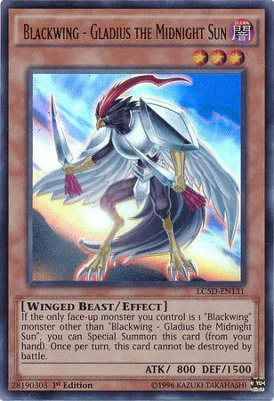 Blackwing - Gladius the Midnight Sun [LC5D-EN131] Ultra Rare - for just $0.65! 
