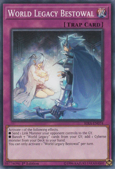 World Legacy Bestowal [RIRA-EN074] Common - for just $0.10! 