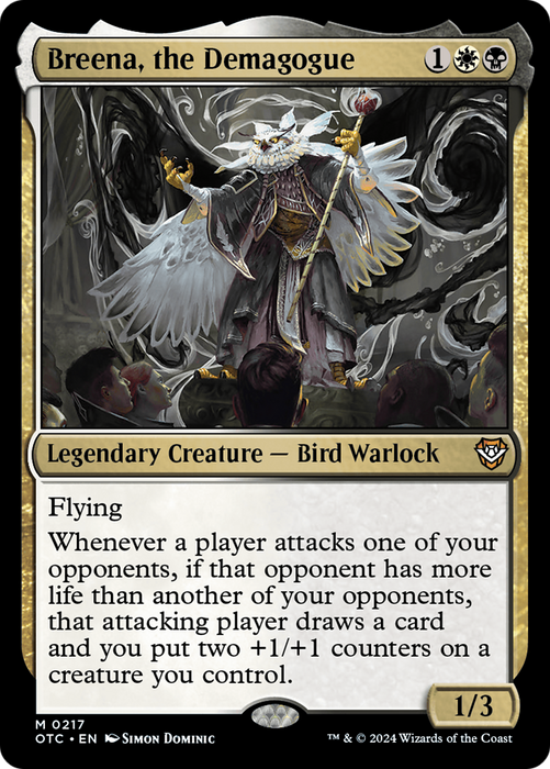 Breena, the Demagogue (OTC-217) - Outlaws of Thunder Junction Commander - for just $2.23! 