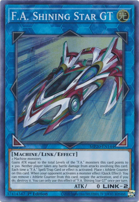 F.A. Shining Star GT [MP20-EN144] Super Rare - for just $0.10! 