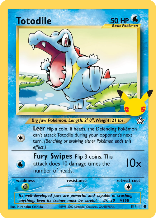 Totodile (81/111) [First Partner Pack] - for just $1! 