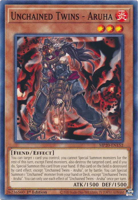 Unchained Twins - Aruha [MP20-EN152] Common - for just $0.45! 