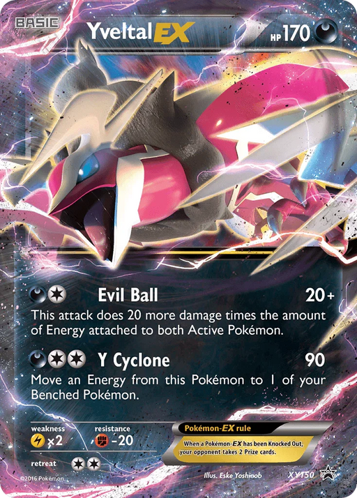 Yveltal EX (XY150) [XY: Black Star Promos] - for just $5.40! 