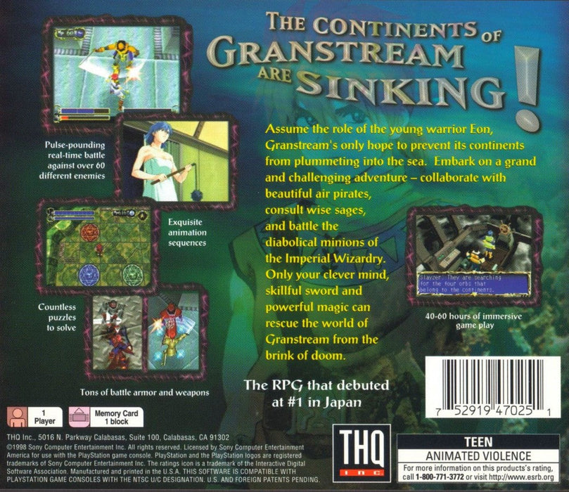 Granstream Saga – PlayStation 1 (PS1) - for just $0! 