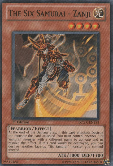 The Six Samurai - Zanji [LCGX-EN231] Common - for just $0.25! 