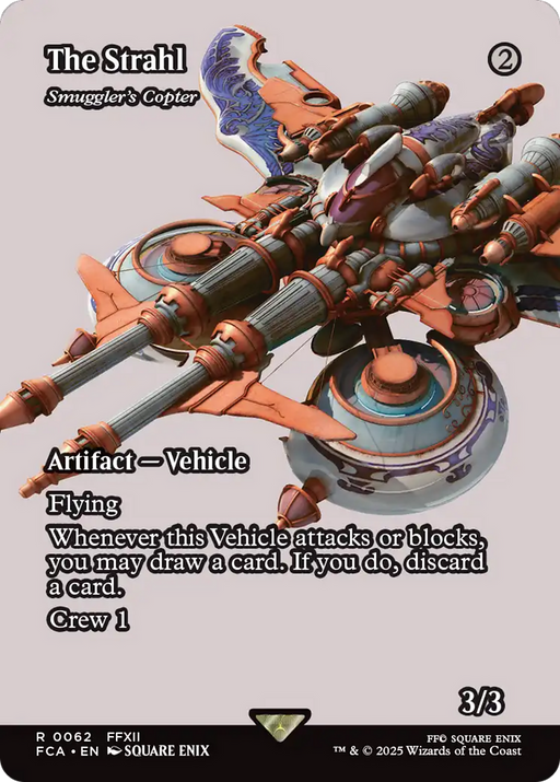 Smuggler's Copter (FCA-062) - FINAL FANTASY: Through the Ages / The Strahl (Borderless) Foil - for just $1.77! 