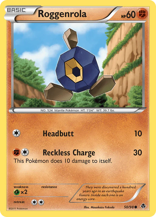 Roggenrola (50/98) [Black & White: Emerging Powers] - for just $0.10! 
