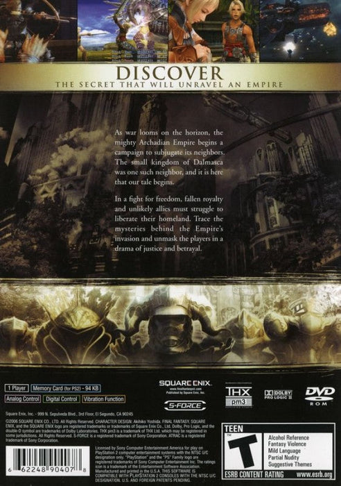 Final Fantasy XII – PlayStation 2 (PS2) - for just $9.99! 