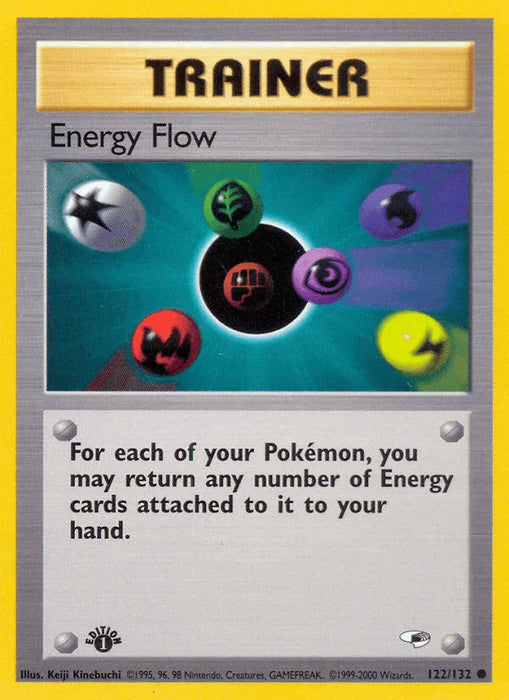 Energy Flow (122/132) [Gym Heroes 1st Edition] - for just $0.30! 