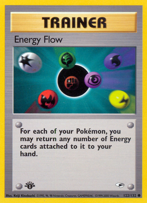 Energy Flow (122/132) [Gym Heroes 1st Edition] - Just $0.25! Shop now at Retro Gaming of Denver