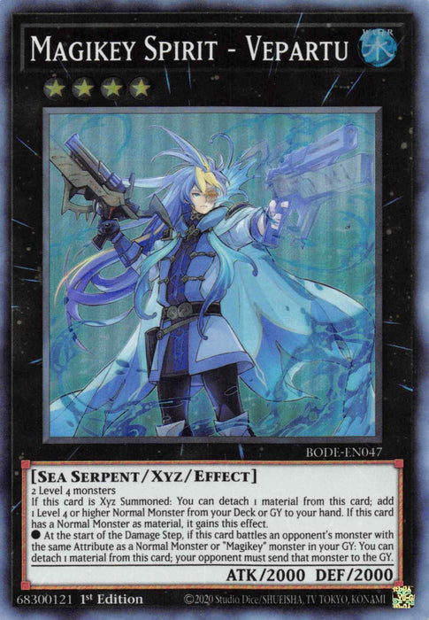 Magikey Spirit - Vepartu [BODE-EN047] Super Rare - for just $0.10! 