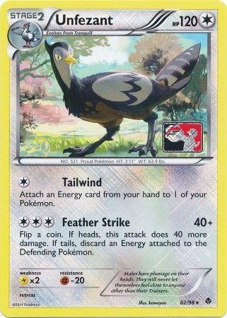Unfezant (82/98) (League Promo) [Black & White: Emerging Powers] - for just $0.35! 