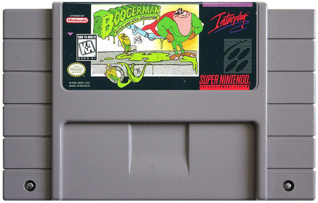 Boogerman A Pick and Flick Adventure – Super Nintendo Entertainment System (SNES)