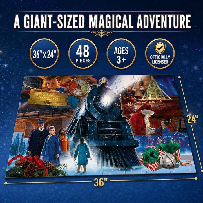 The Polar Express 48 Piece Floor Jigsaw Puzzle - for just $19.99! 