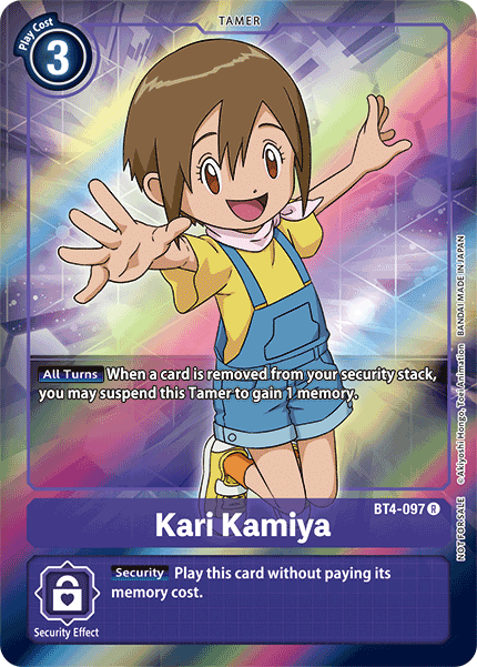 Kari Kamiya [BT4-097] (Buy-A-Box Promo) [Great Legend Promos] - Just $1! Shop now at Retro Gaming of Denver