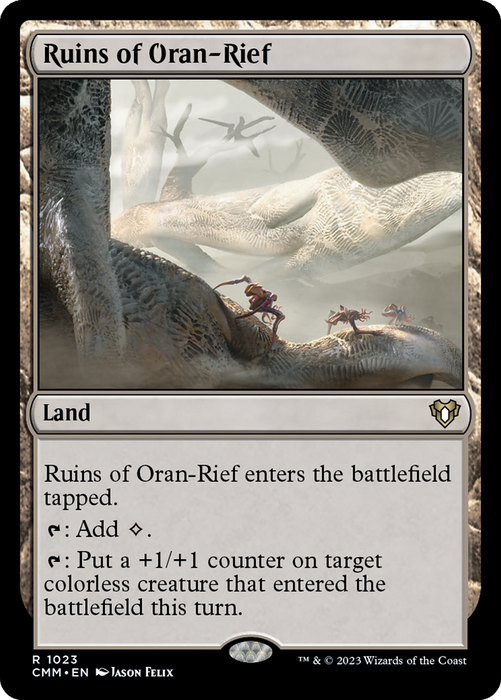 Ruins of Oran-Rief (CMM-1023) - Commander Masters - for just $0.08! 