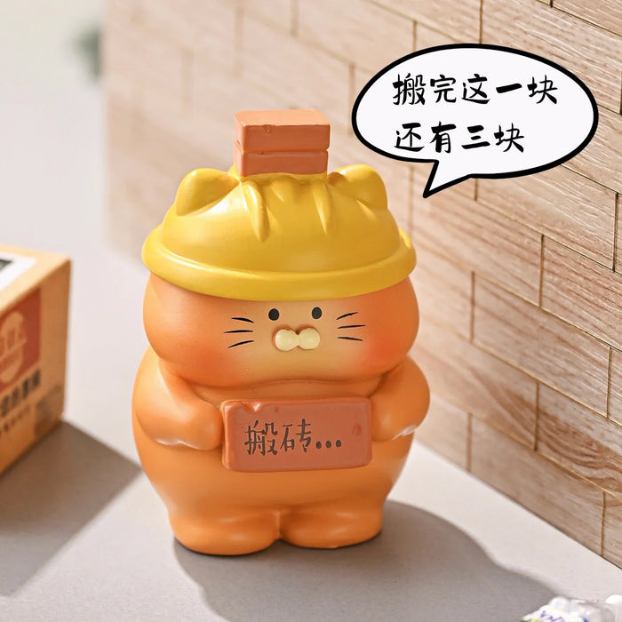 OFFICE CATS FIGURINE BLIND BOX (1 Blind Box) - for just $14.99! 