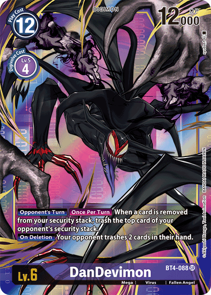 DanDevimon [BT4-088] (Alternate Art) [Great Legend] - Just $0.45! Shop now at Retro Gaming of Denver