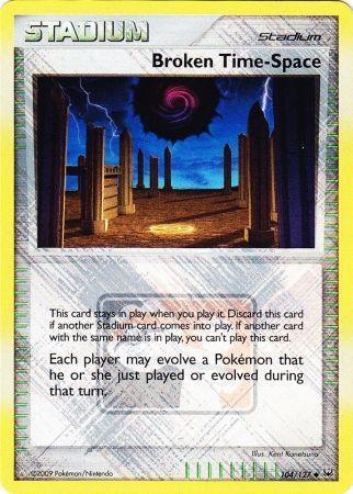 Broken Time Space (104/127) (League Promo) [Platinum: Base Set] - for just $1! 