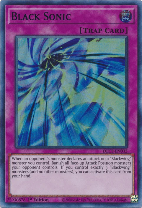 Black Sonic (Blue) [DLCS-EN032] Ultra Rare - for just $0.15! 