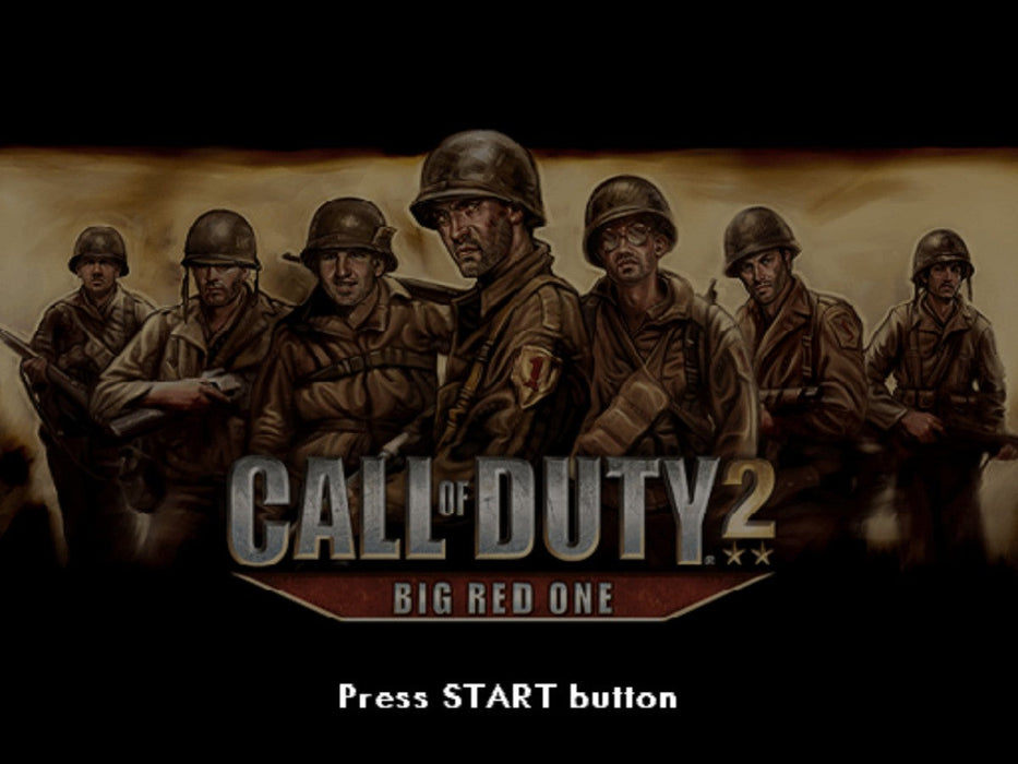 Call of Duty 2: Big Red One – PlayStation 2 (PS2) - for just $7.99! 