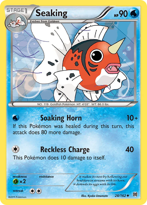 Seaking (28/162) [XY: BREAKthrough] - for just $0.10! 