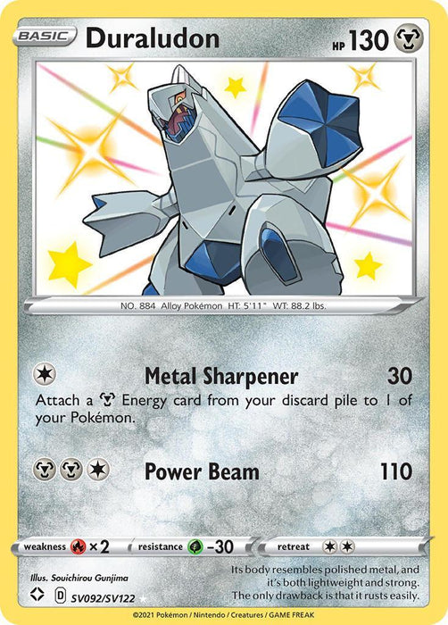 Duraludon (SV092/SV122) [Sword & Shield: Shining Fates] - for just $1.10! 