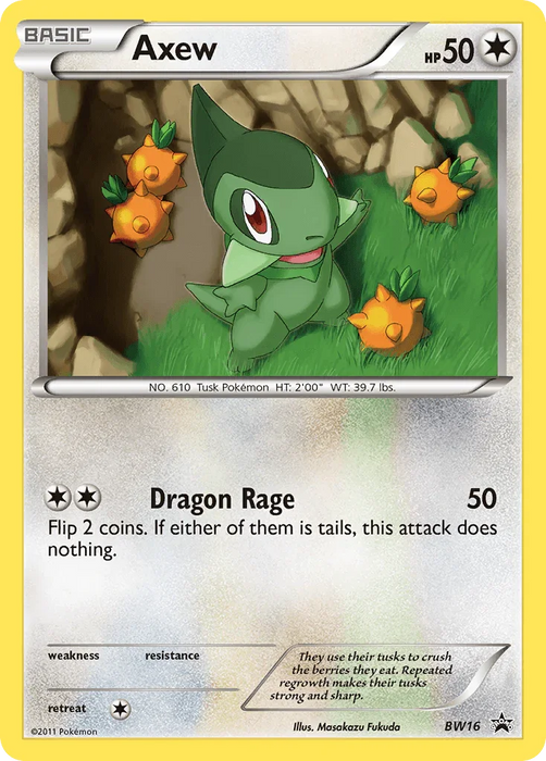 Axew (BW16) [Black & White: Black Star Promos] - for just $14! 