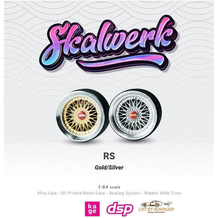 SKALWERK Wheels 1:64 10mm High Quality Wheels With Bearing System Group 2 *AXLES INCLUDED* - Just $22.99! Shop now at Retro Gaming of Denver