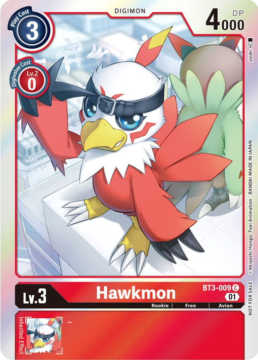 Hawkmon [BT3-009] (ST-11 Special Entry Pack) [Release Special Booster Promos] - Just $0.25! Shop now at Retro Gaming of Denver