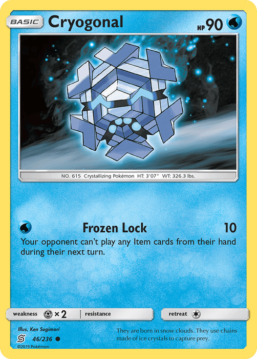Cryogonal (46/236) [Sun & Moon: Unified Minds] - for just $0.10! 