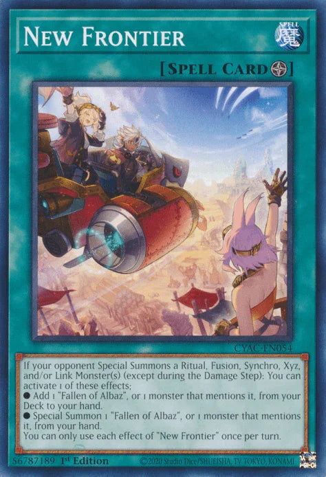 New Frontier [CYAC-EN054] Common - for just $0.10! 