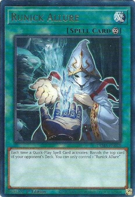 Runick Allure [TAMA-EN028] Rare - for just $0.10! 