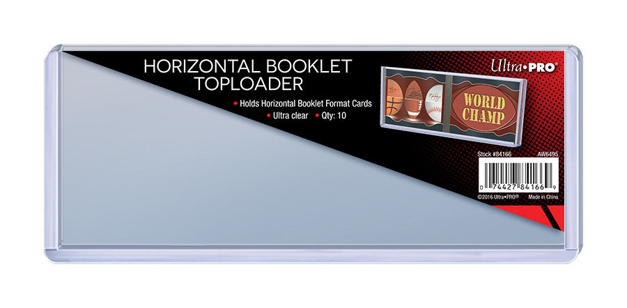 Ultra PRO: Toploader - Horizontal Booklet (10ct) - for just $0! 