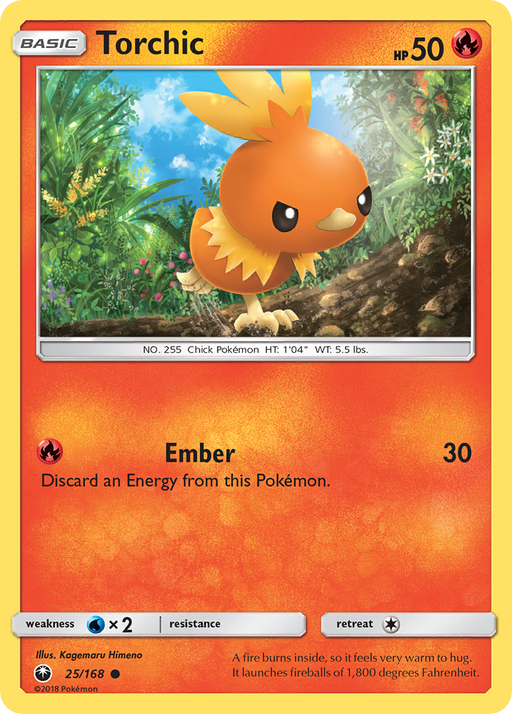 Torchic (25/168) [Sun & Moon: Celestial Storm] - Just $0.10! Shop now at Retro Gaming of Denver