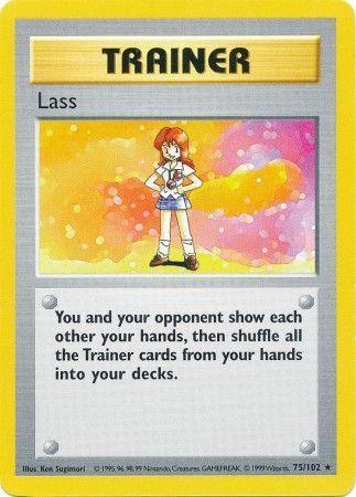 Lass (75/102) [Base Set Shadowless Unlimited] - for just $3.05! 